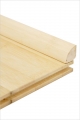 Quart de rond bambou horizontal naturel