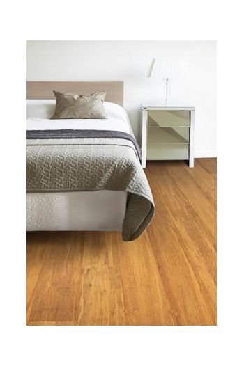 Parquet bambou large flottant densifié ambre light