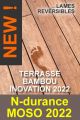 Lame terrasse 100% bambou densifié N-DURANCE