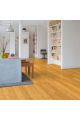 Parquet bambou large flottant densifié champagne